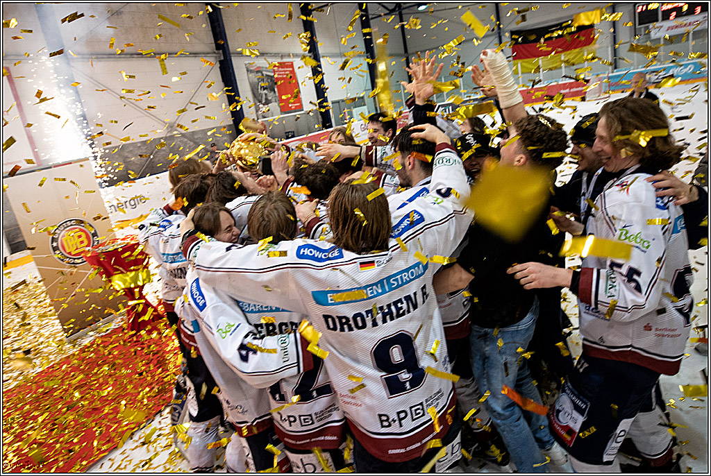 U20-DNL Meisterschaftsfinale;  Koelner Junghaie - Eisbaeren Juniors Berlin; Koeln, 27.03.2022